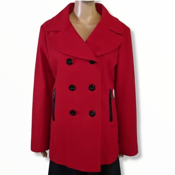 Black Rivet Coat - Picture 2 of 7